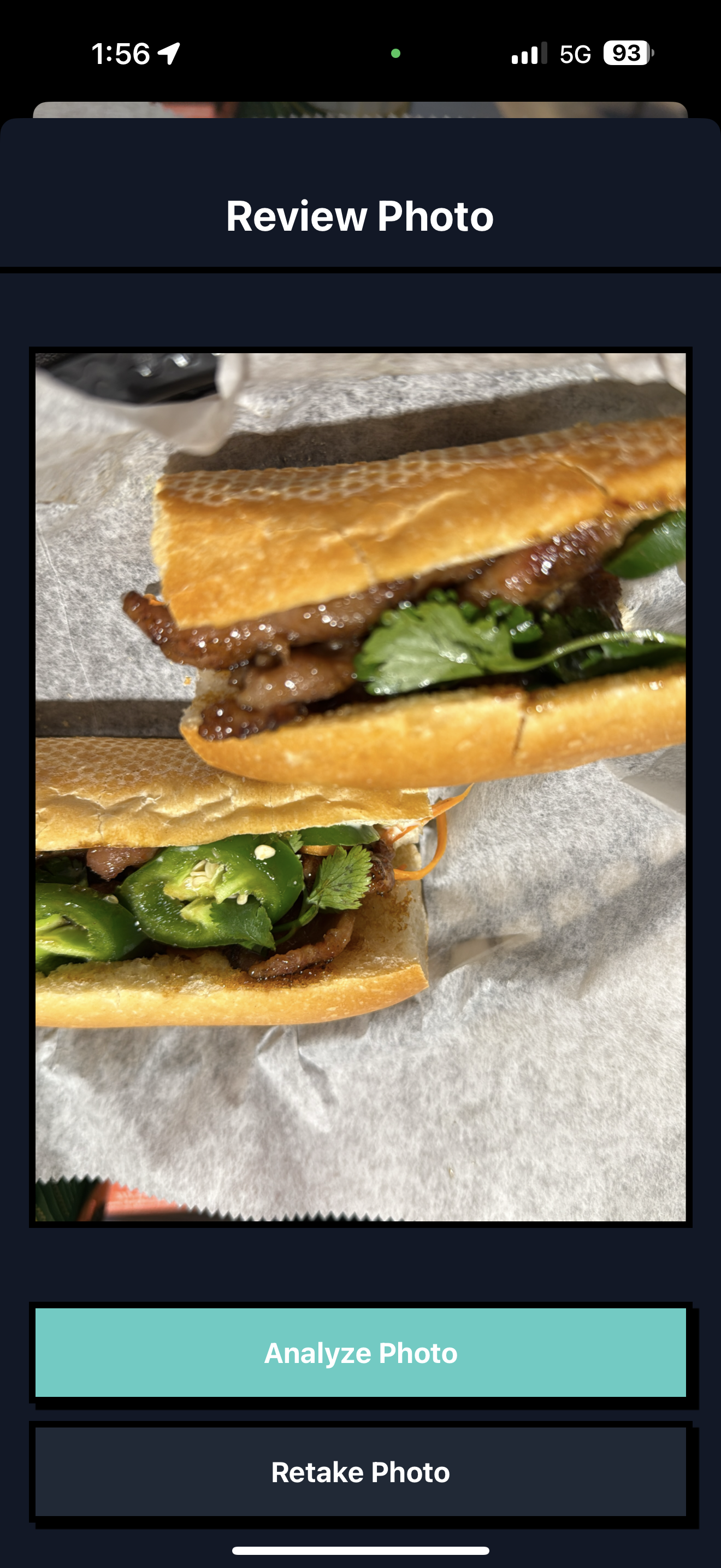 Food Scanning - AI-powered food recognition